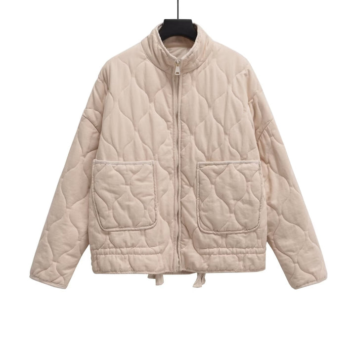 Drune | Stilvolle Zip Up Daunenjacke