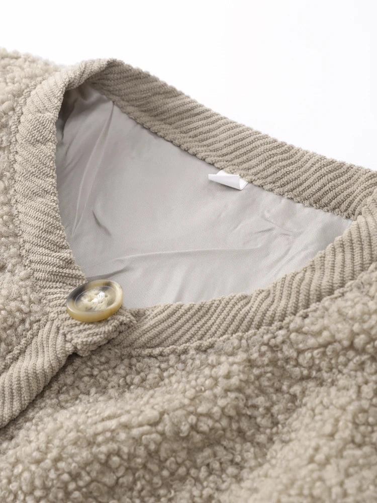 Drune | Damen Teddy Weste komfortabel und elegant für den Winter