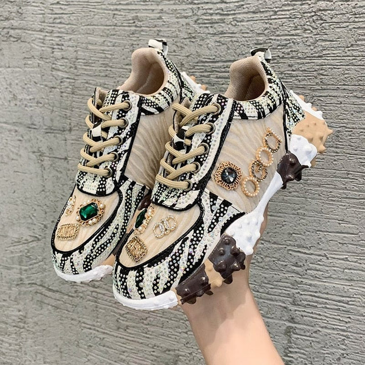 Drune | Funkelnde Diamanten Schuhe