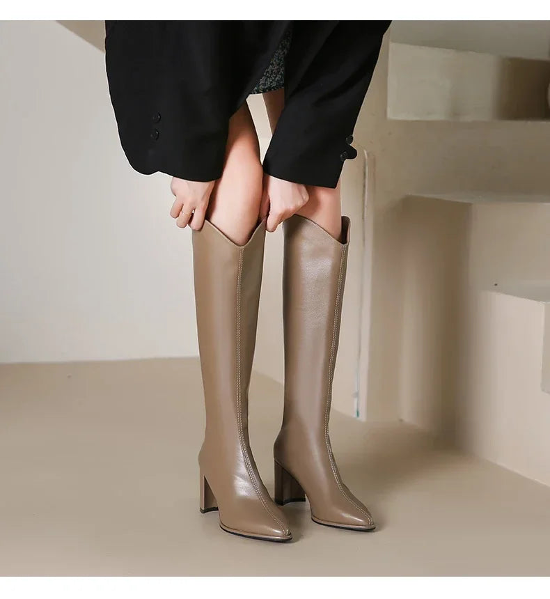 Drune | Stiefel mit dickem Absatz für zusätzlichen Komfort und Höhe