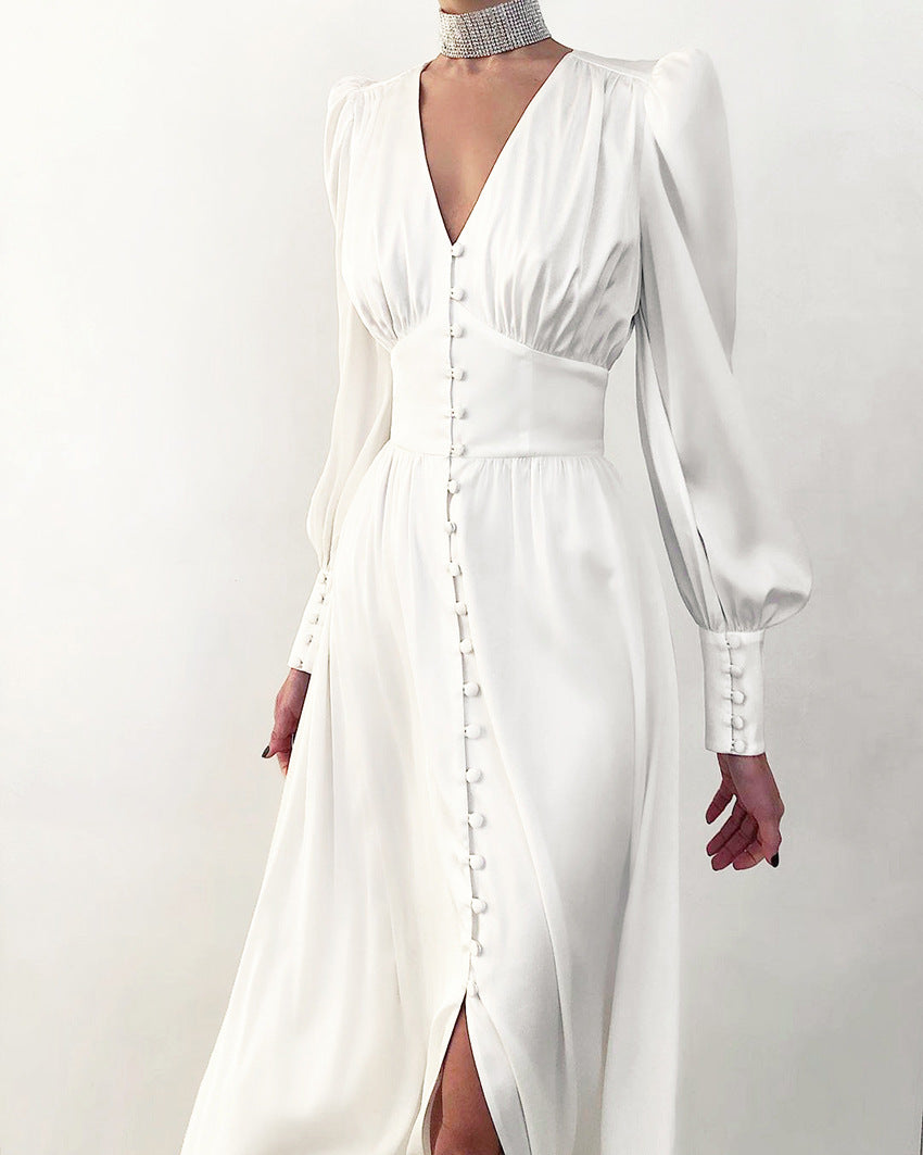 Drune | Elegante Satinkleider für Frühling und Sommer