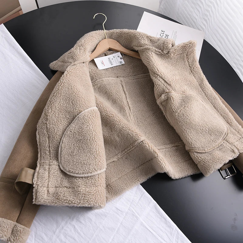 Drune | Spitzenlederjacke für Frauen