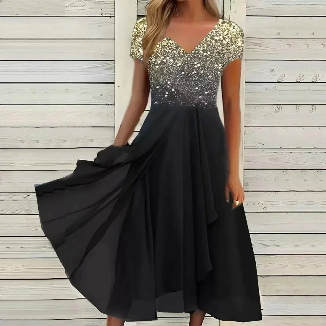 Drune | Chiffon Abendkleid für Frauen