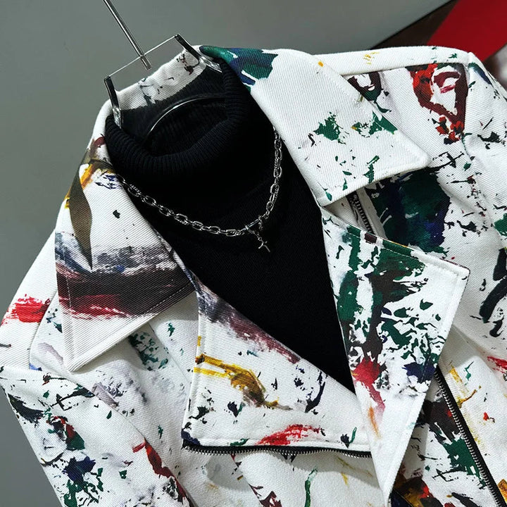 Drune | Radcliffe Graffiti Print Jacke