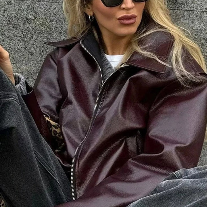 Drune | Modische Jacke mit langen Ärmeln und Reißverschluss