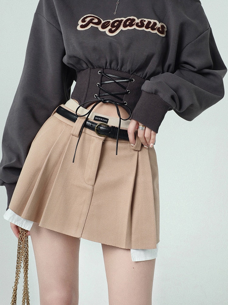 Drune | Shadows Crop Sweatshirt