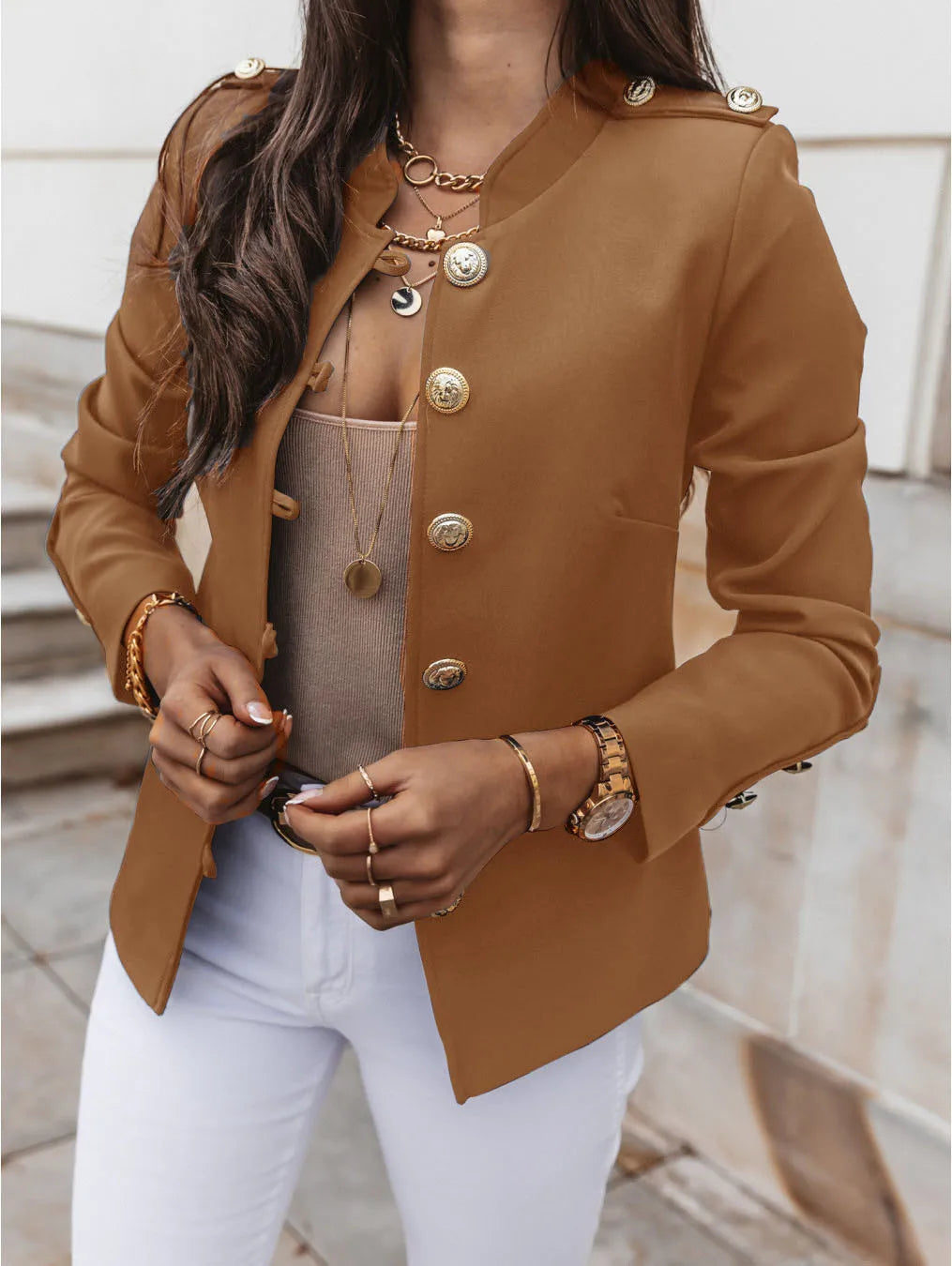 Drune | Luxusjacke für Elegante Damen