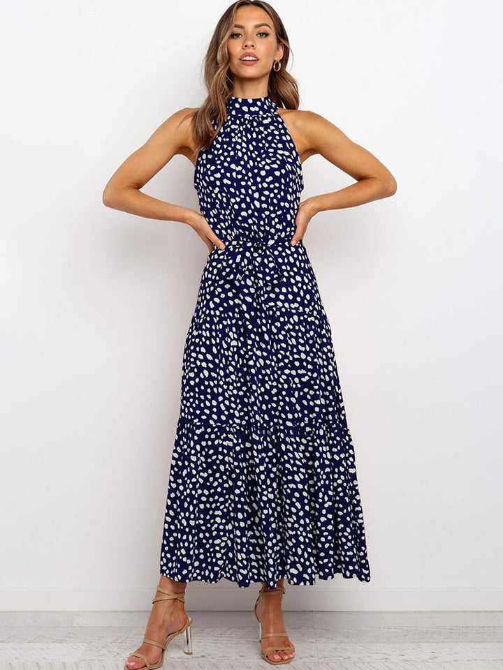Drune | Polka Neckholder Kleid
