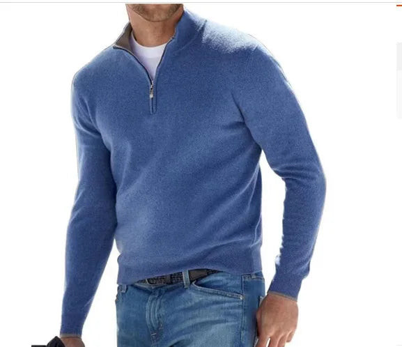 Drune | Herren Woll Pyjama Mit V-Ausschnitt Und Langen Ärmeln