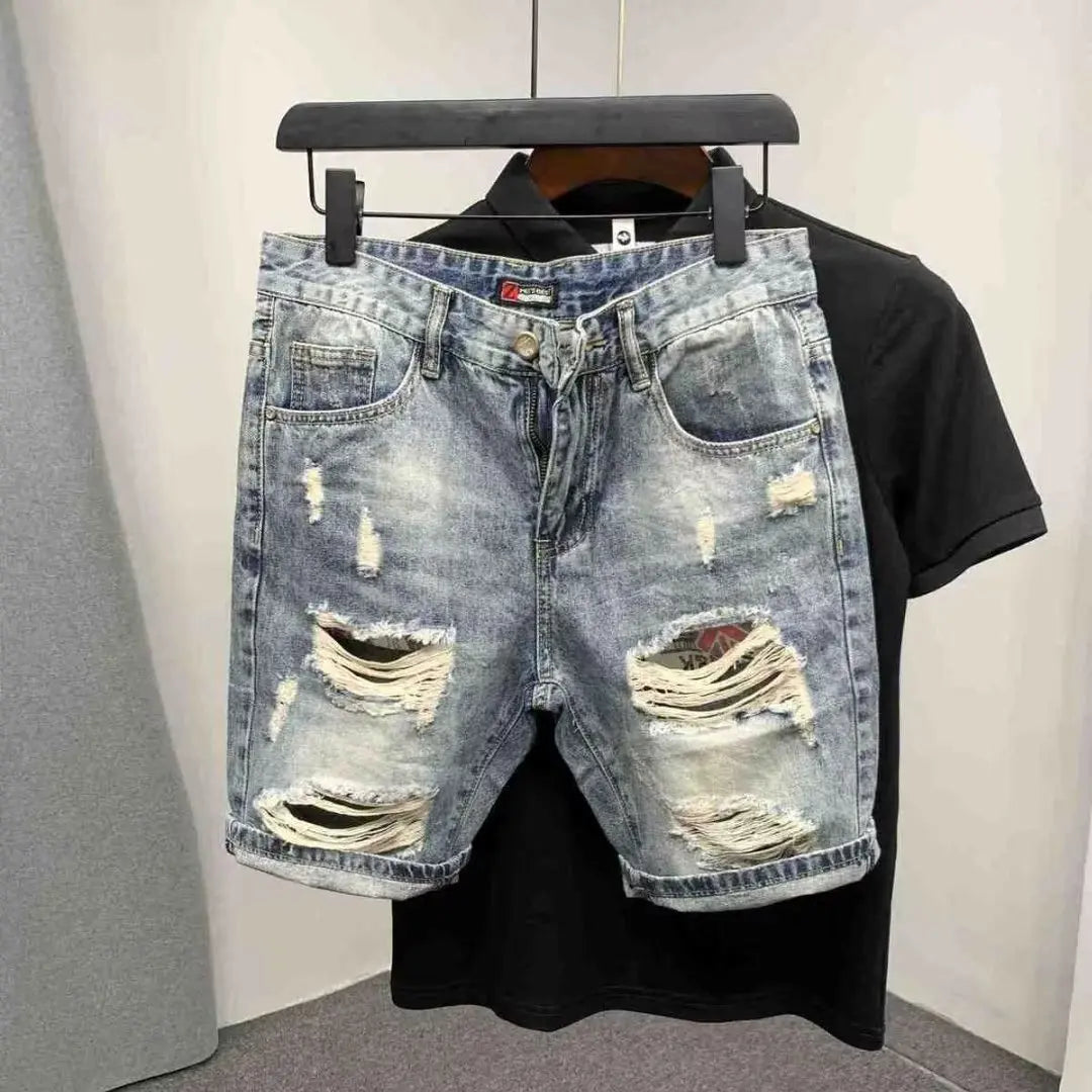 Drune | Urban Denim Shorts