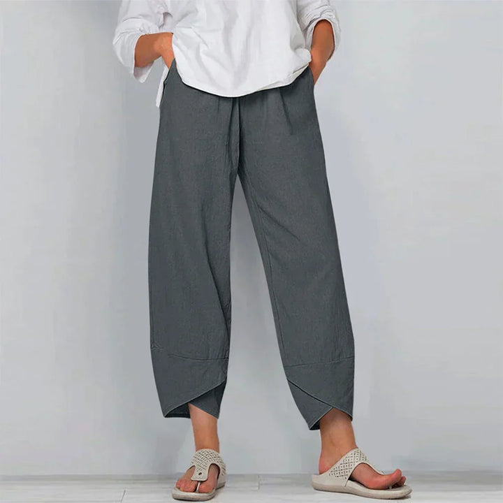 Drune | Baumwoll-Leinen-Hosen für Damen