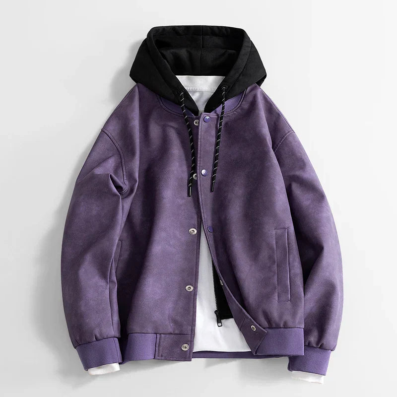 Drune | Veganes lässiges Herrenjacke mit Kapuze