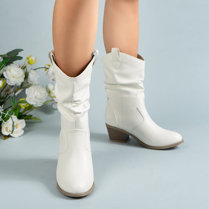 Drune | Moderner Damenstiefel mit Schnürung