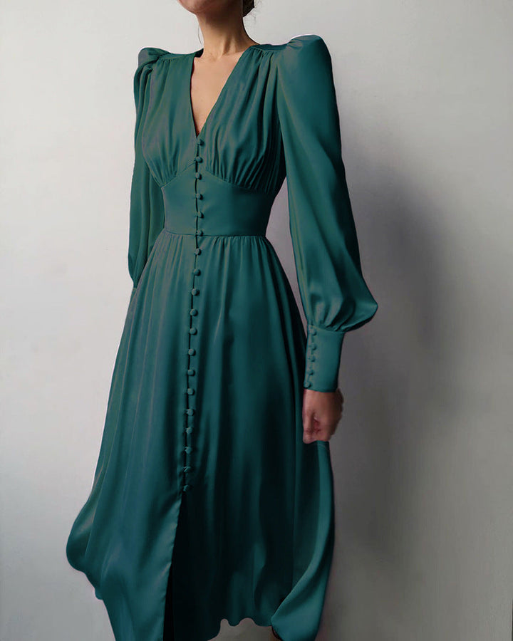 Drune | Elegante Satinkleider für Frühling und Sommer