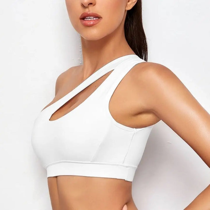 Drune | Einseitiger Push up Stoßfester Sport Bh Für Frauen