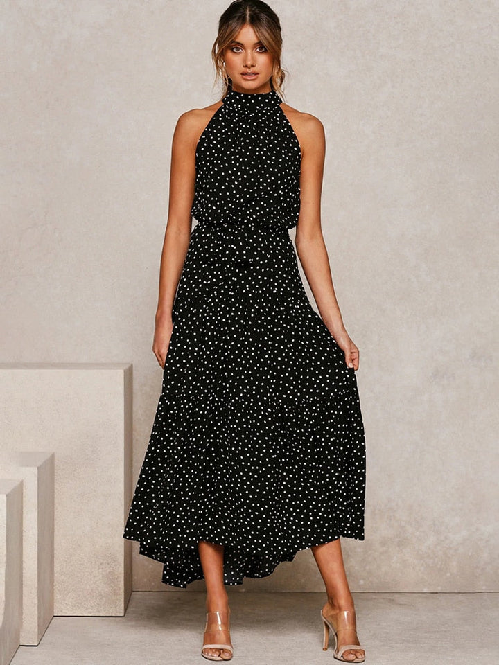 Drune | Polka Neckholder Kleid