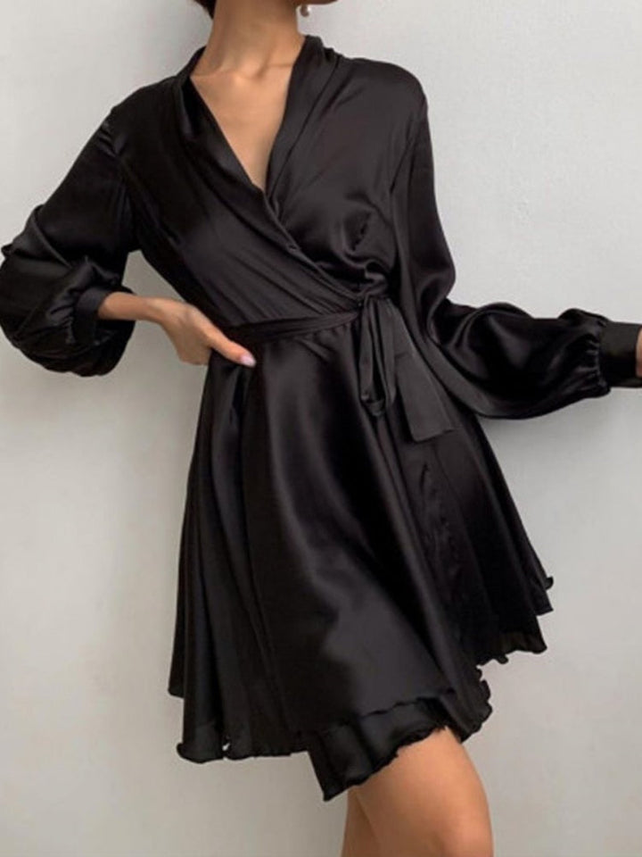 Drune | Sascha Chic Satin Kleid