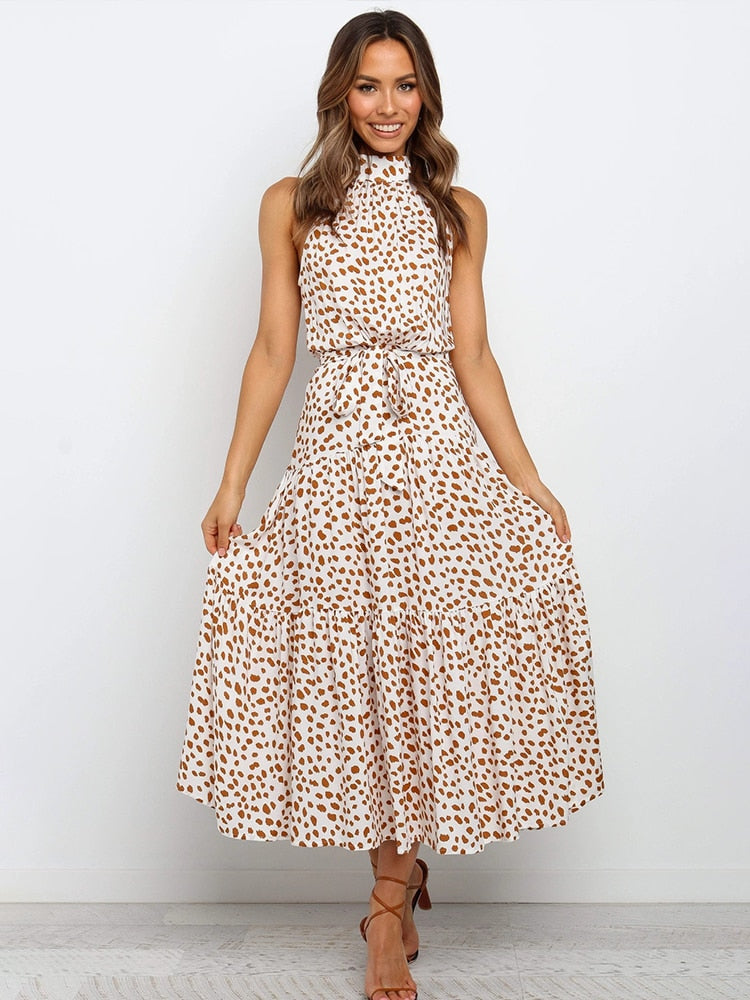 Drune | Polka Neckholder Kleid