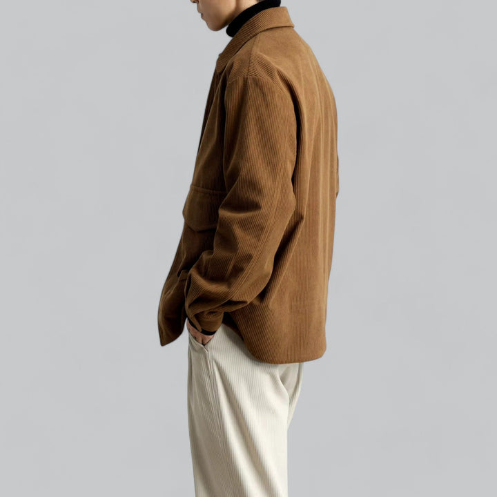 Drune | Vielseitige Knopfschluss Winterjacke