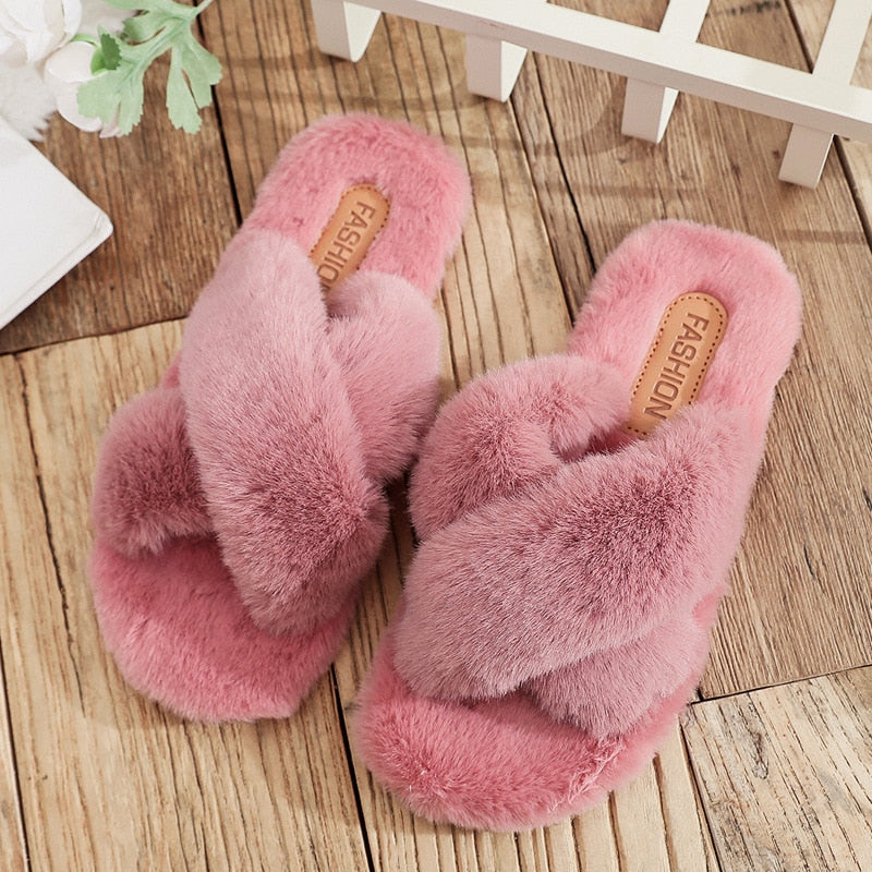 Drune | Winter-Fluffige Hausschuhe Mit Gemütlicher Wärme Für Frauen