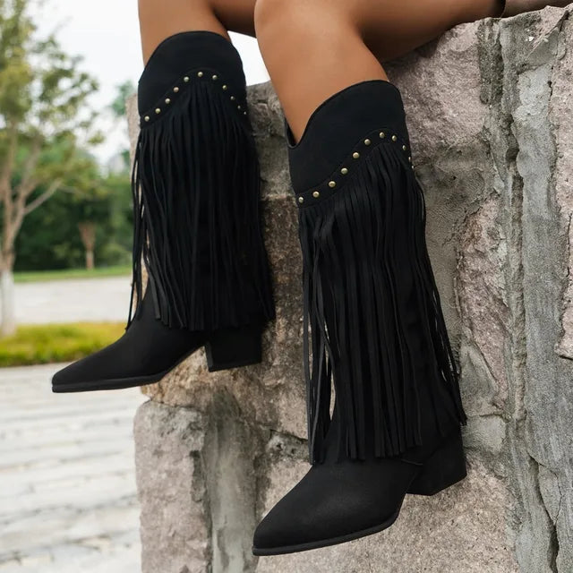 Drune | Elegante Cowboy-Stiefel für Damen