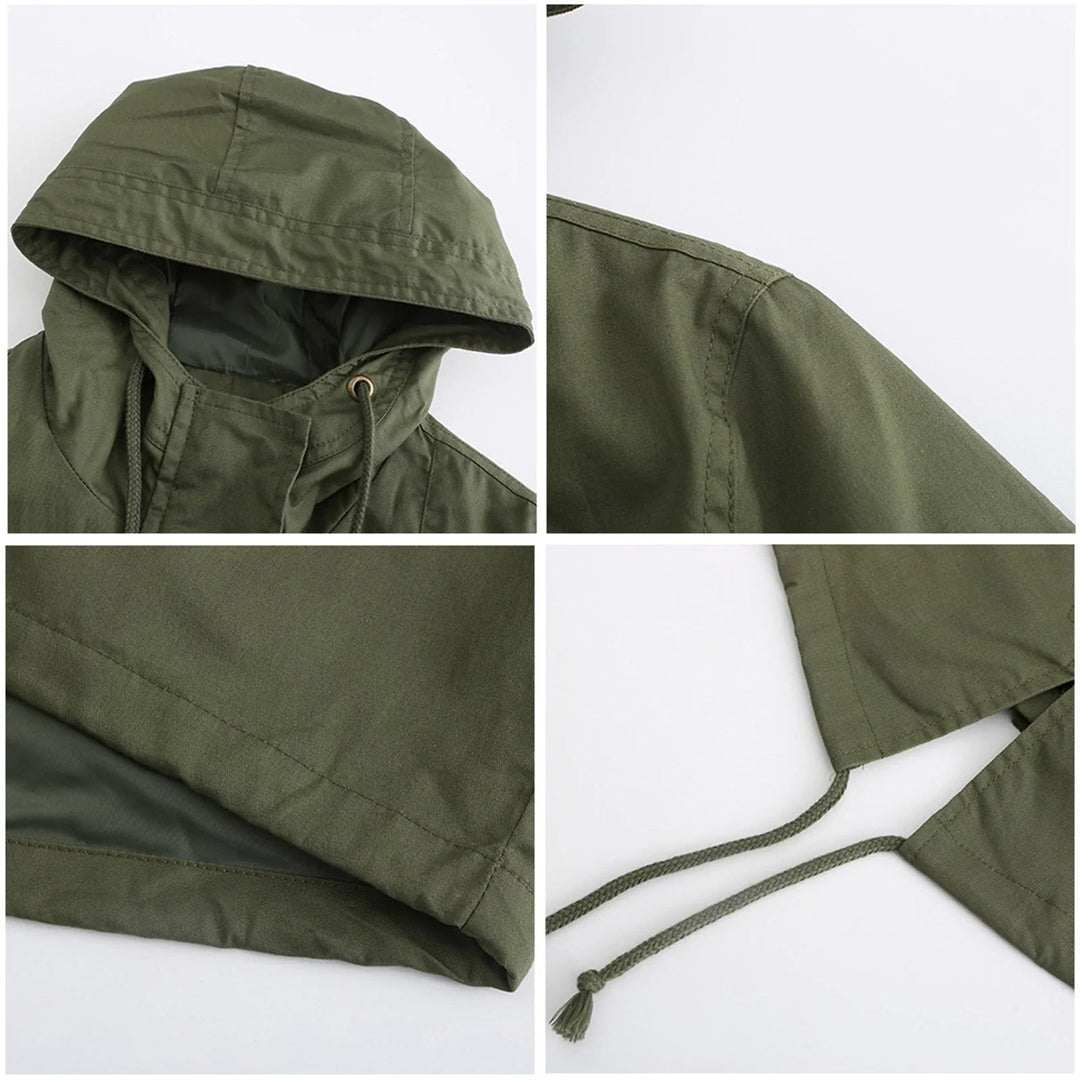 Drune | Elegante Wasserdichte Outdoor Regenjacke für Damen - Perfekt für Outdoor-Aktivitäten