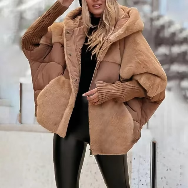 Drune | Damen Wintermantel warm & stilvoll für Herbst und Winter