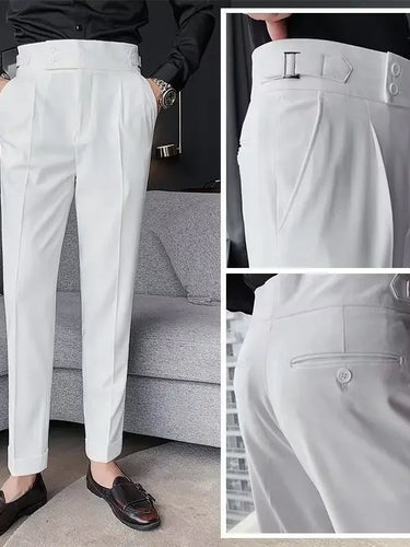 Drune | Chic Hochtaillierte Chinohose