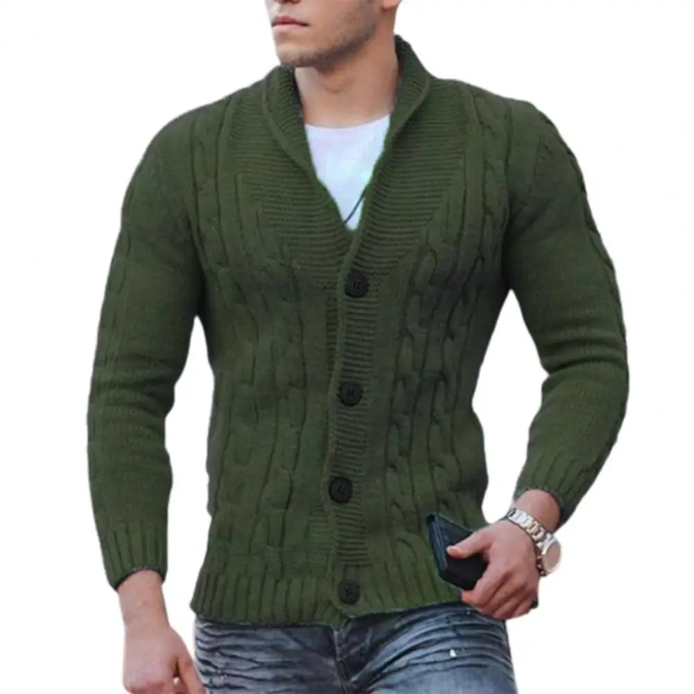 Drune | Strickjacke mit V-Ausschnitt für Herren