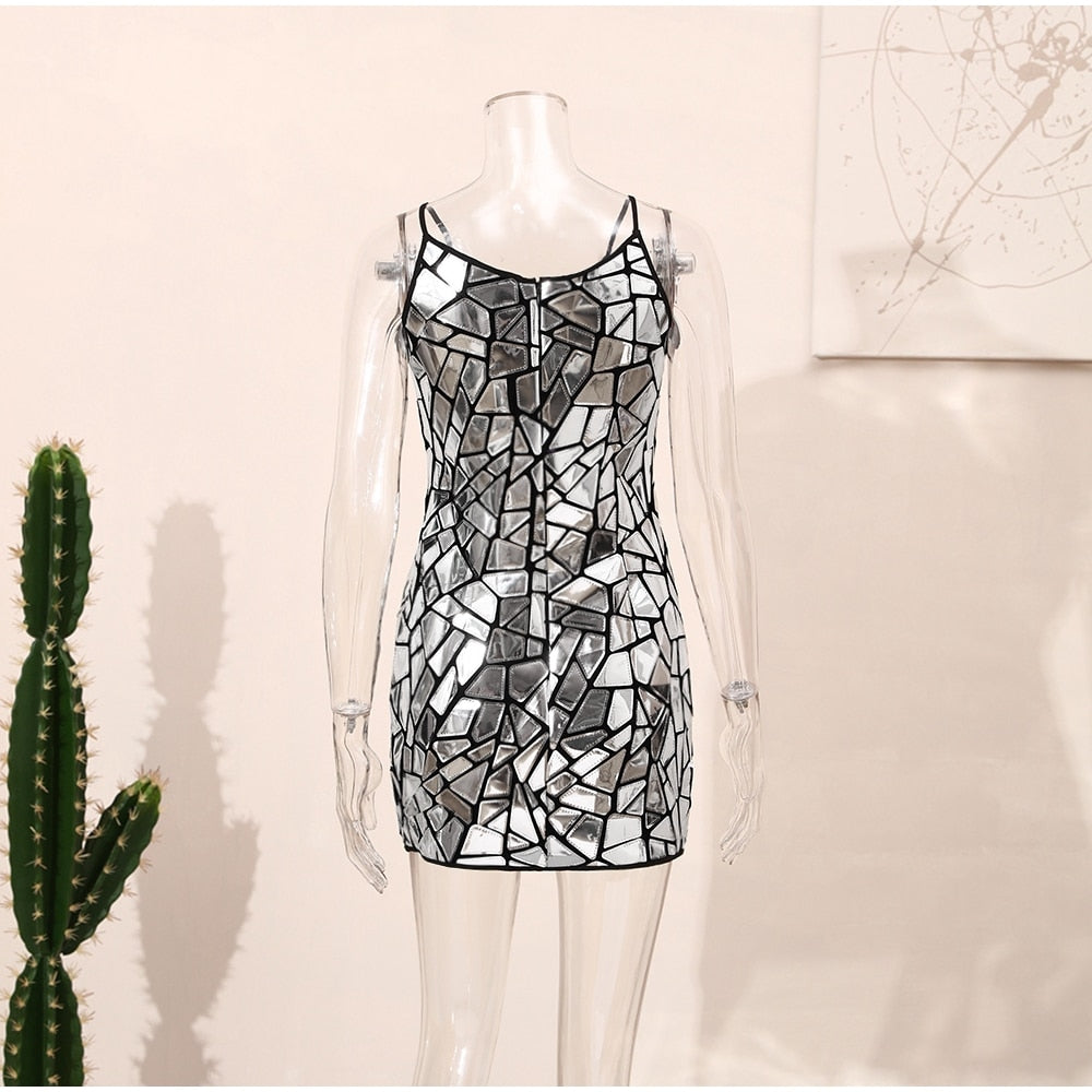 Drune | Steh einfach da und starre Minikleid