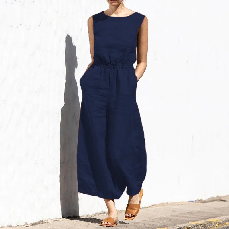 Drune | Baumwoll Leinen Overall Design