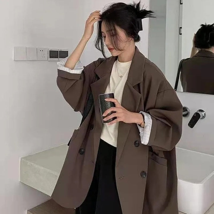 Drune Eleganz: Vielfarbige Oversize-Blazer für Stil und Komfort