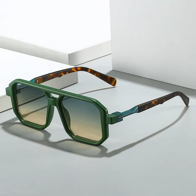 Drune | Geometrische Übergröße Sonnenbrille Modern & Einzigartig