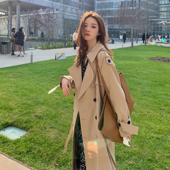 Drune | Trenchcoat mit Doppelten Knopfreihen Kornelia