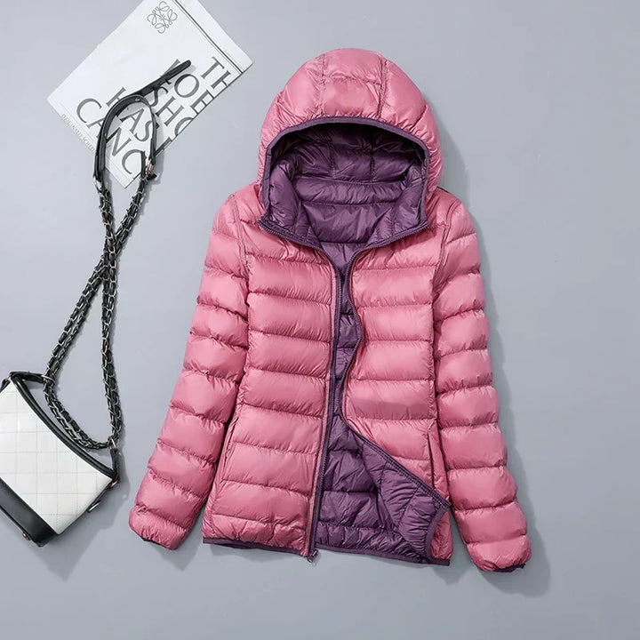 Drune | Kapuzen Daunenjacke Spezielle Winter