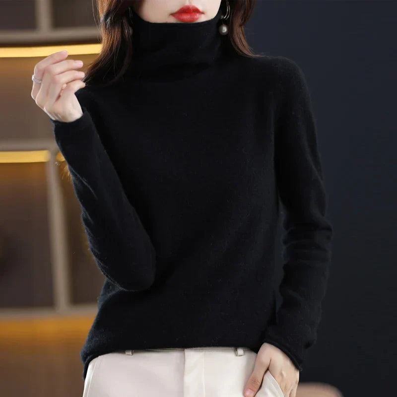 Drune | Pullover aus Woll mit Rollkragen