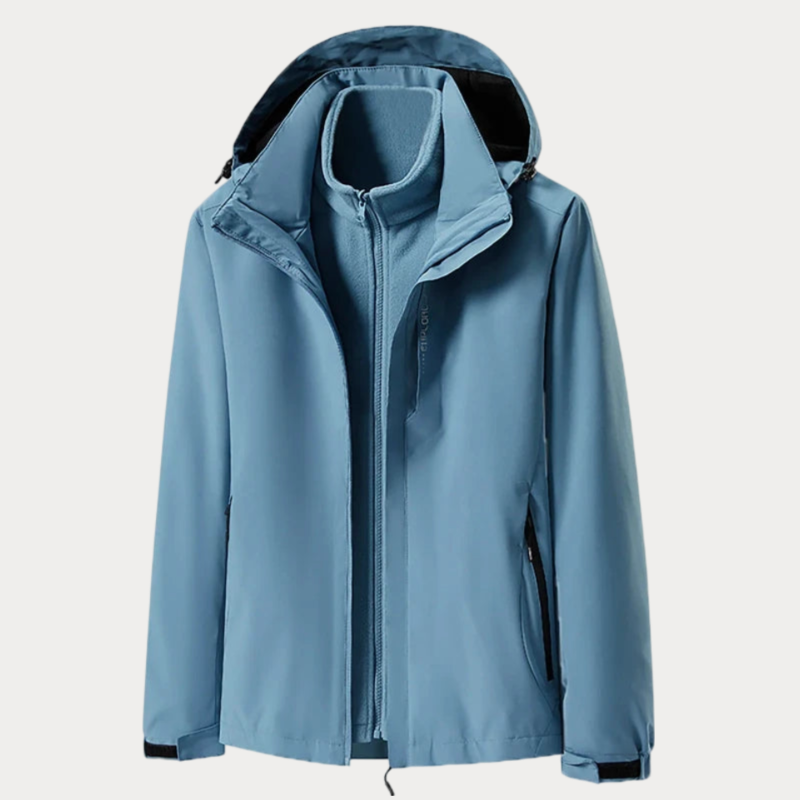 Drune | Herren 3-in-1 Windbreaker-Jacke - Mit Kapuze