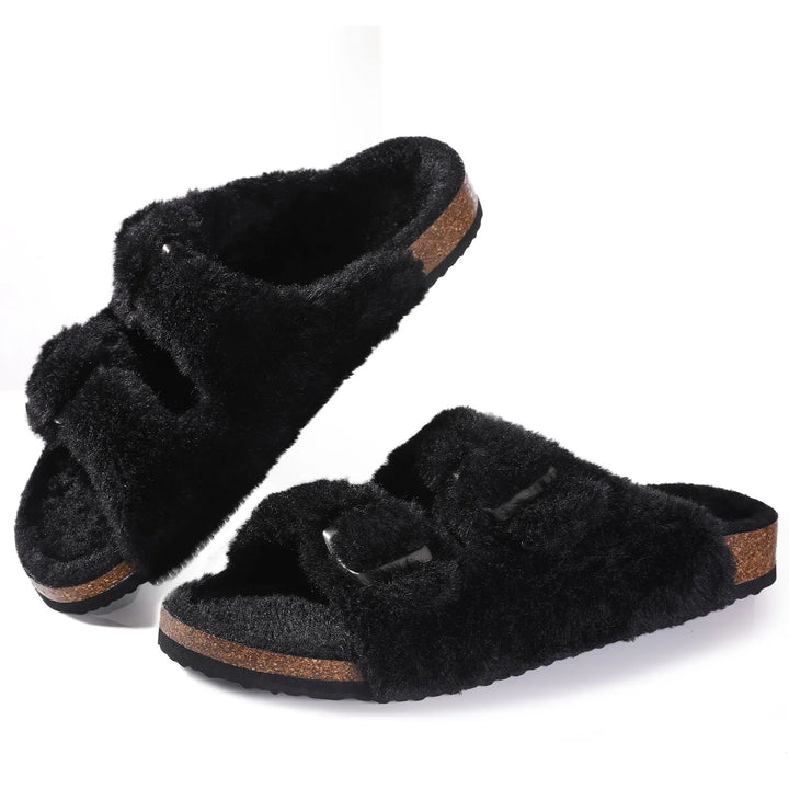 Drune - Chic Winter-Plüsch-Fellpantoffeln für Damen