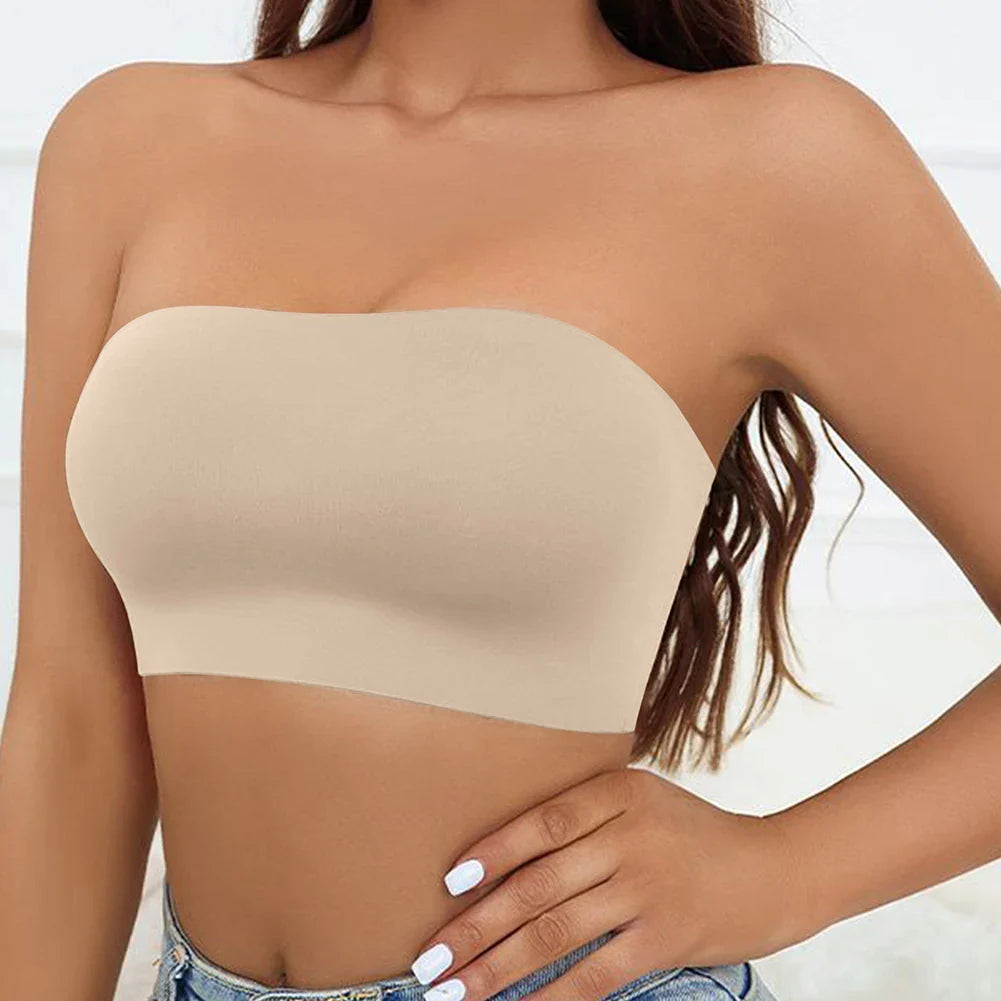 Drune | Trägerloser Bandeau-BH Für Atmungsaktiven Komfort Für Frauen
