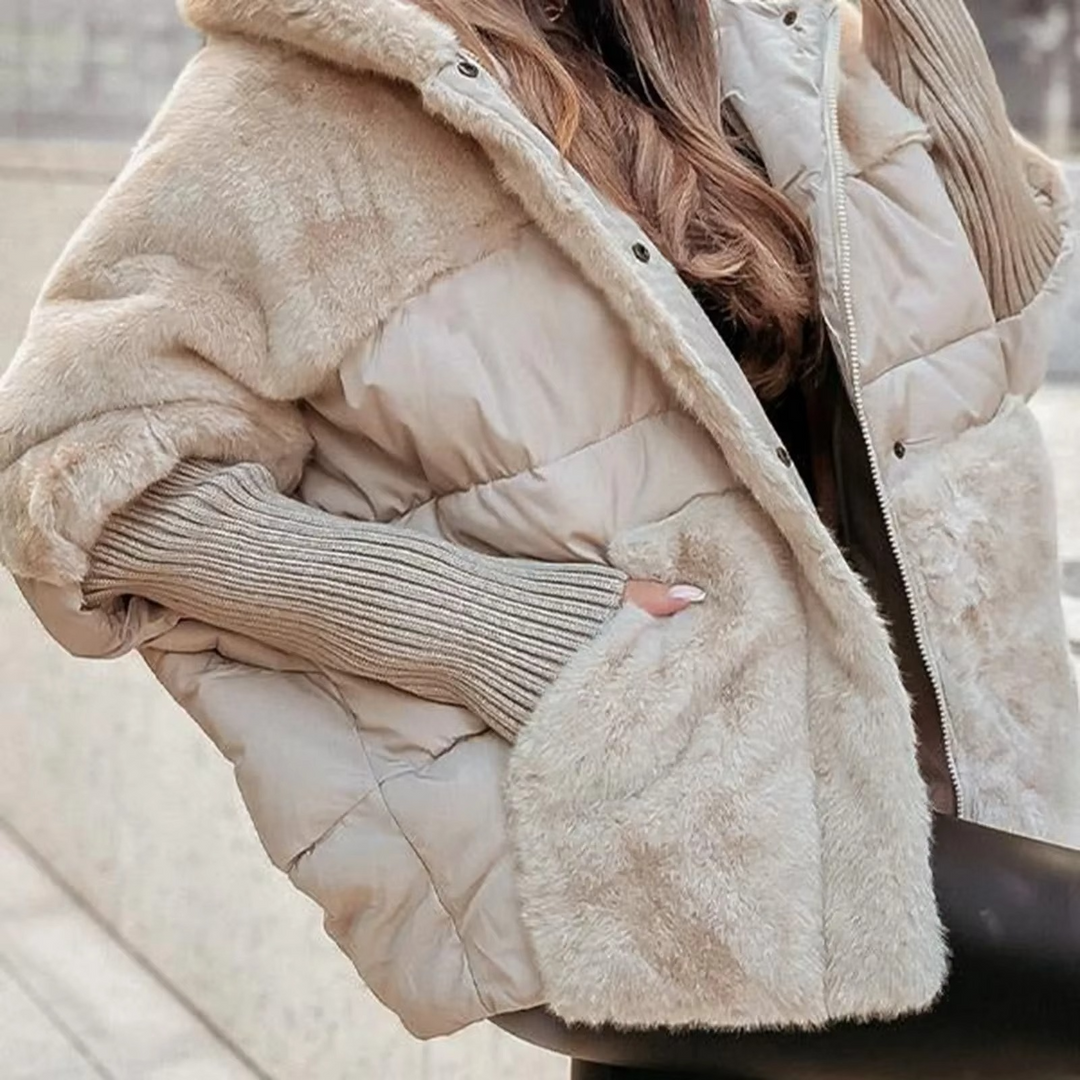 Drune | Damen Wintermantel warm & stilvoll für Herbst und Winter