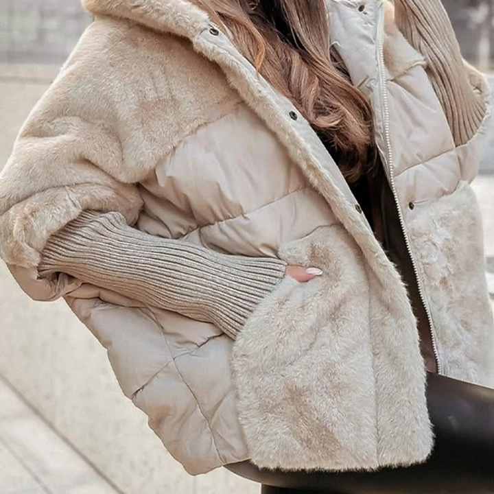 Drune | Damen Wintermantel warm & stilvoll für Herbst und Winter