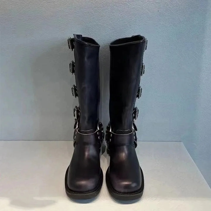 Drune | Weinlese Lederstiefel