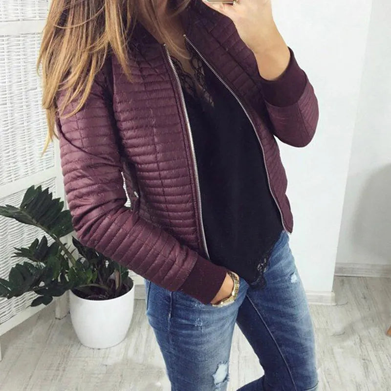 Drune | Damen Steppfliegerjacke
