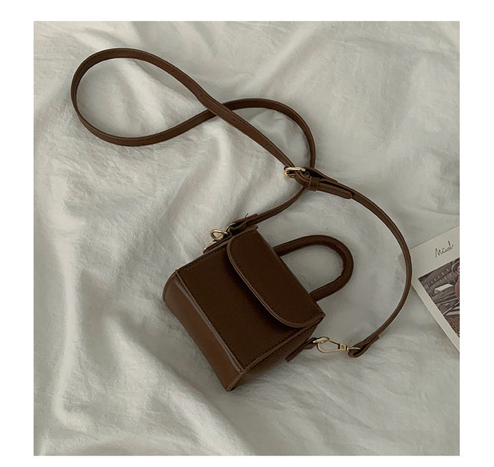 Drune Damen Tragbare Kleine Quadratische Tasche | Vielseitige Umhängetasche