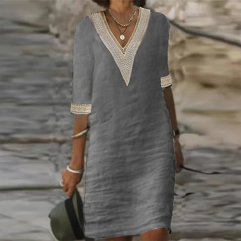 Stilvolles Sommerkleid für Warme Sommertage | Drune