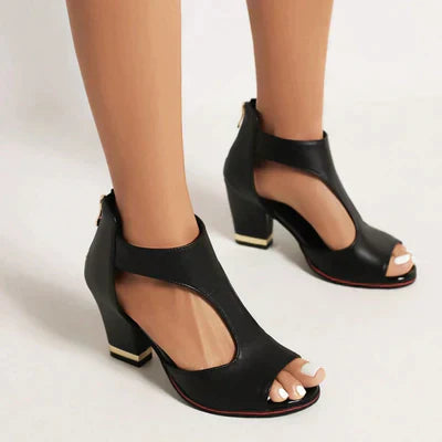 Drune | Sandalen Mit Orthopädischem Absatz