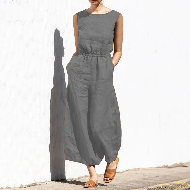 Drune | Baumwoll Leinen Overall Design