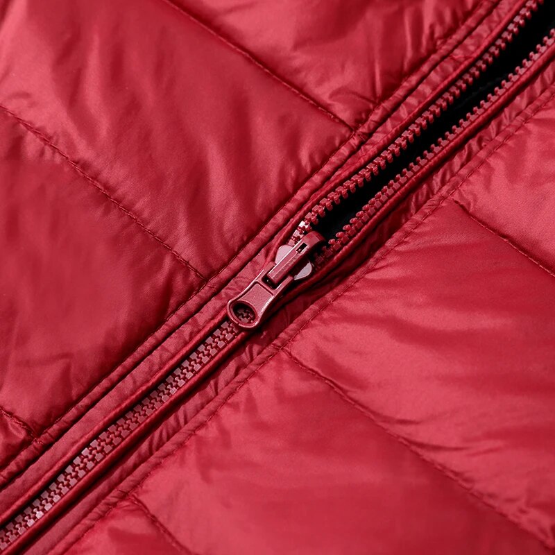 Drune | Kapuzen Daunenjacke Spezielle Winter