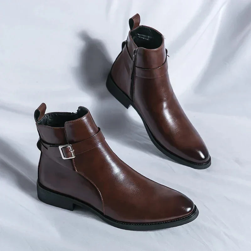 Drune | Klassische Chelsea Stiefel Für Herren