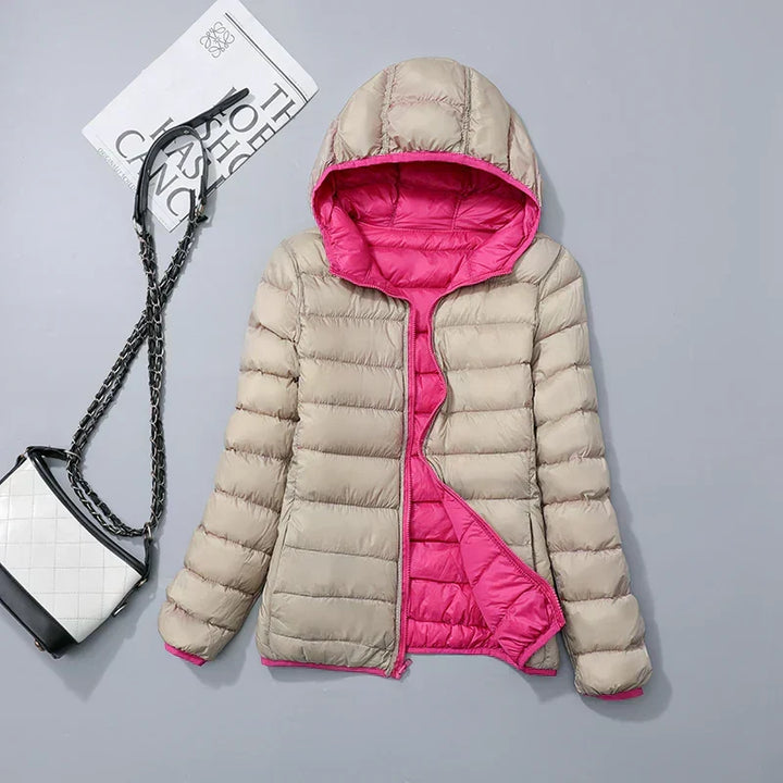 Drune | Kapuzen Daunenjacke Spezielle Winter